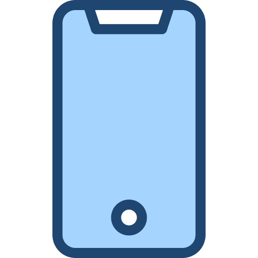 Smartphone telephone cellphone technology icon Smartphone telephone cellphone technology icon