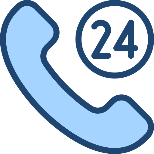 24 hours attention information sign communications icon 24 hours attention information sign communications icon