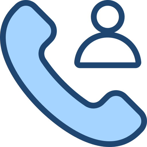 Contact notepad contact call icon Contact notepad contact call icon