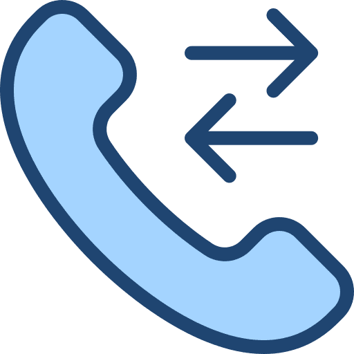 Traffic telephone communications call icon Traffic telephone communications call icon
