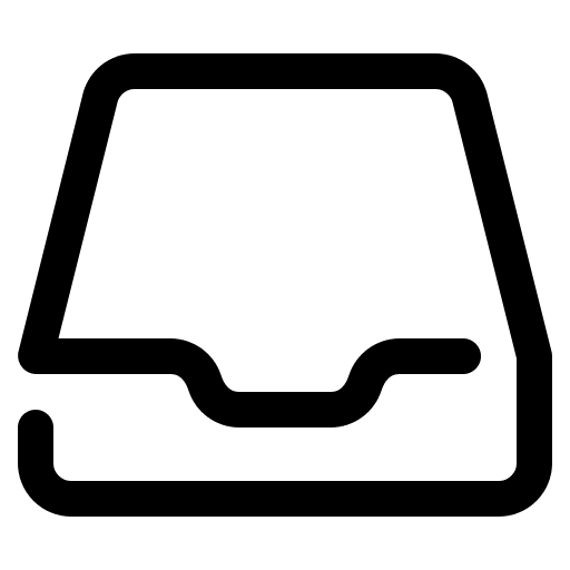 Inbox inbox empty mail icon Inbox inbox empty mail icon