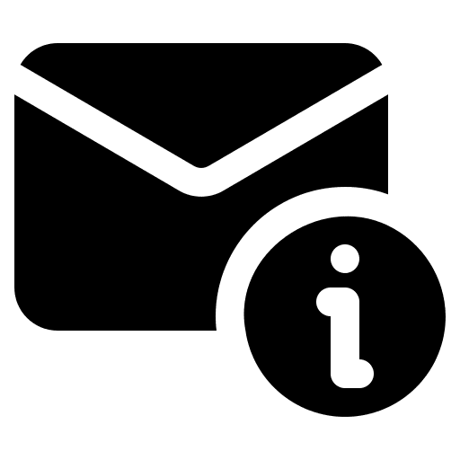 Help ui mail communications icon