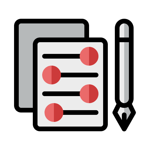 Sheet document contact form writing icon