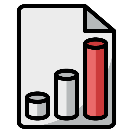 Bar chart report diagram graph icon Bar chart report diagram graph icon