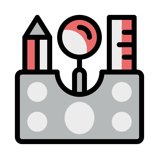 Creative tools artist creative tools idea icon Creative tools artist creative tools idea icon