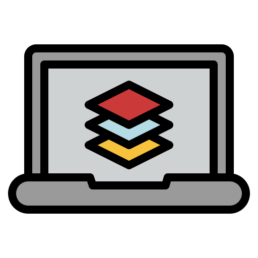 Digital art layers edit tools digital art icon