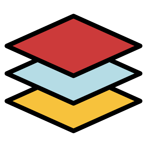 Layers interface ui edit tools icon