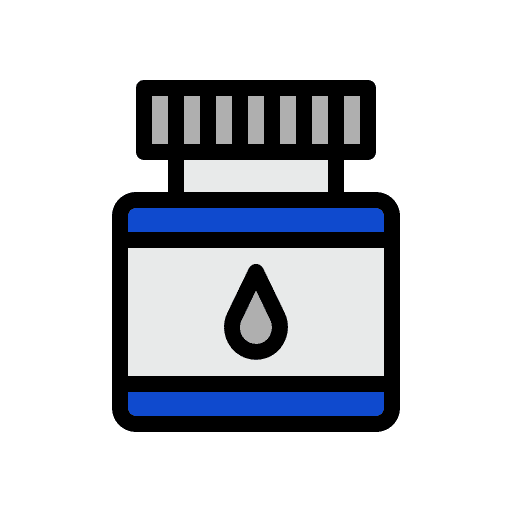 Ink bottle art and design liquid ink bottle icon Ink bottle art and design liquid ink bottle icon