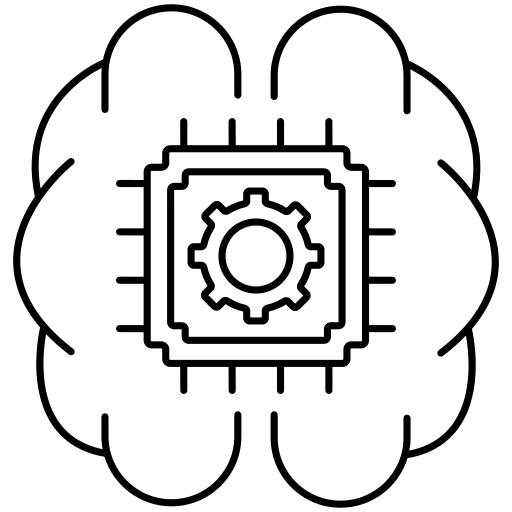 Processor robot ui processor icon Processor robot ui processor icon