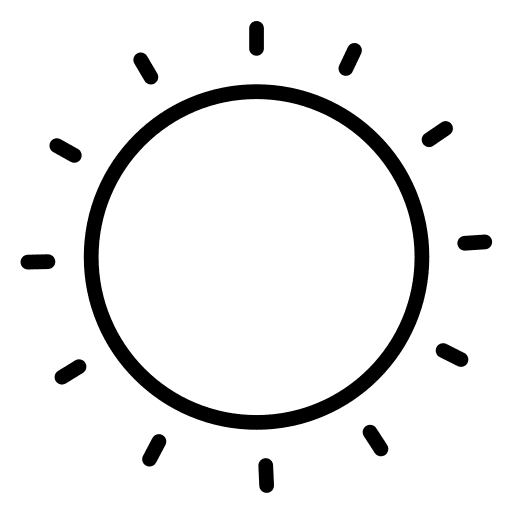Sun weather meteorology sunny icon Sun weather meteorology sunny icon