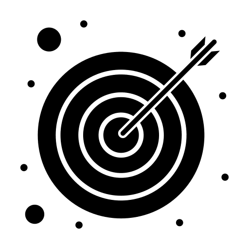 Mission mission objective arrow icon