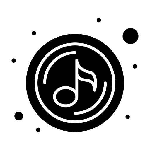 Music note music and multimedia music note quaver icon