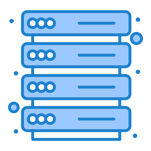 Server servers storage network icon