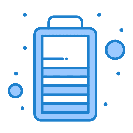 Battery level energy user interface full battery icon Battery level energy user interface full battery icon