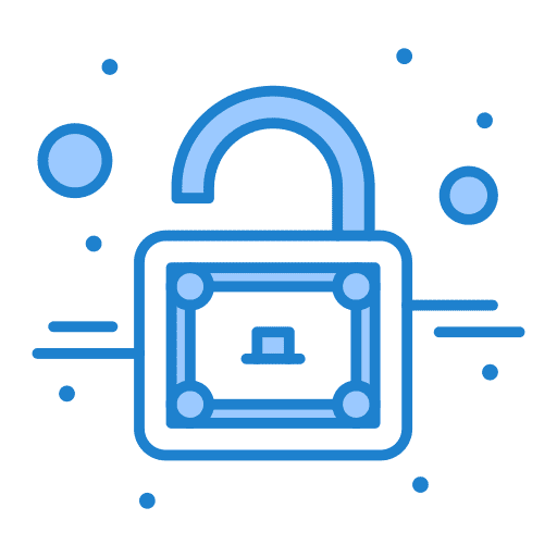 Unlock padlock unlock security icon Unlock padlock unlock security icon