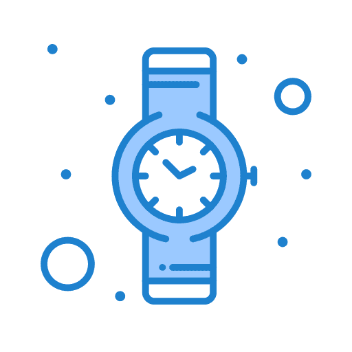 Wristwatch idle wristwatch time and date icon Wristwatch idle wristwatch time and date icon