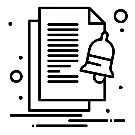 Archive writing archive alert icon Archive writing archive alert icon