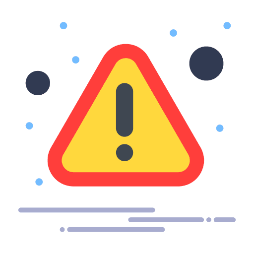 Alert warning sign traffic sign dangerous icon