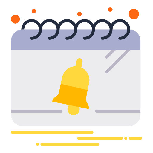 Calendar schedule administration time and date icon Calendar schedule administration time and date icon