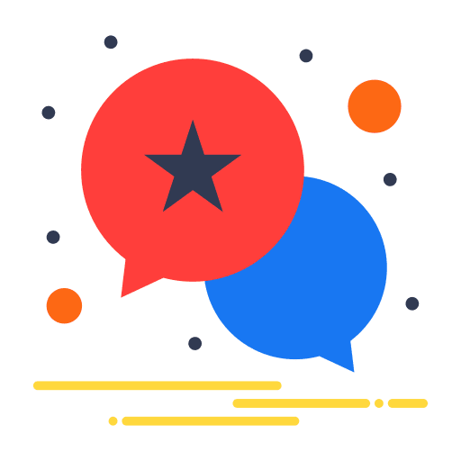Speech bubble speech bubble conversation message icon