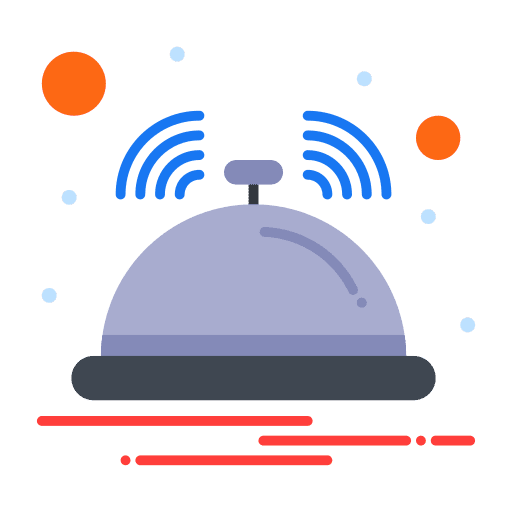 School bell service notification school bell icon School bell service notification school bell icon