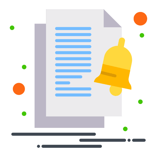 Archive warning document archive icon Archive warning document archive icon
