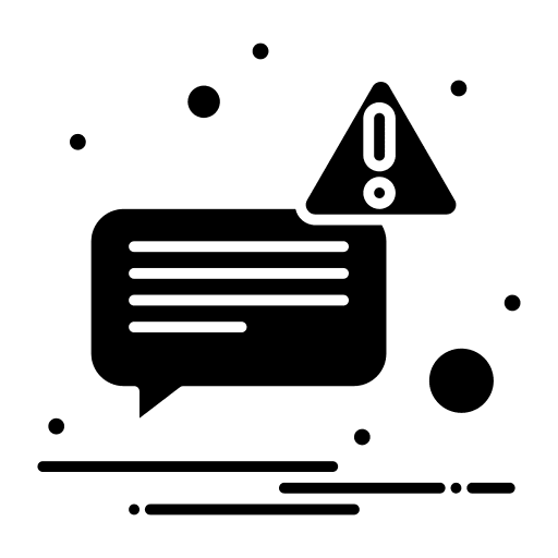No chatting no chatting sign communications icon