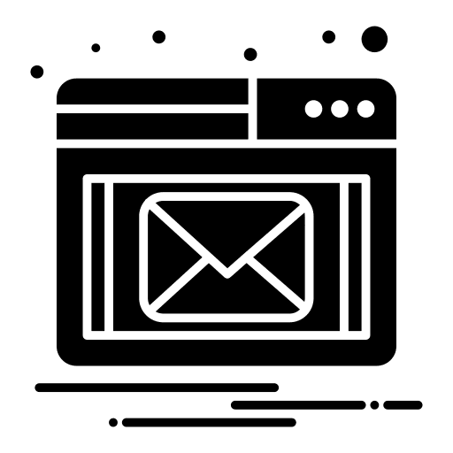 Email communications browse window icon Email communications browse window icon
