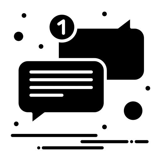 Talk communications message communication icon Talk communications message communication icon