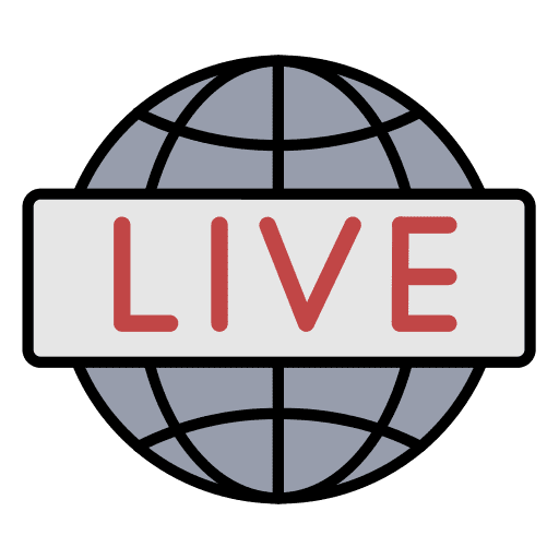 News electronics streaming technology icon News electronics streaming technology icon