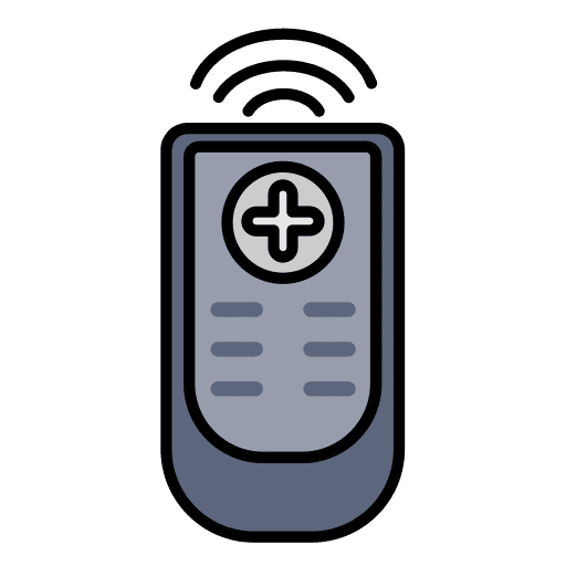 Remote device remote control smart control icon Remote device remote control smart control icon