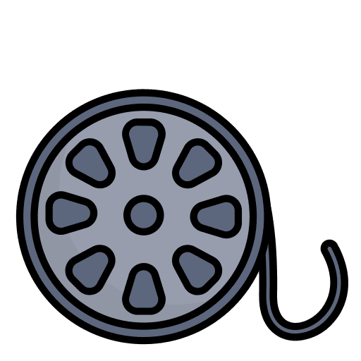 Film roll parabolic satellite dish film roll icon Film roll parabolic satellite dish film roll icon