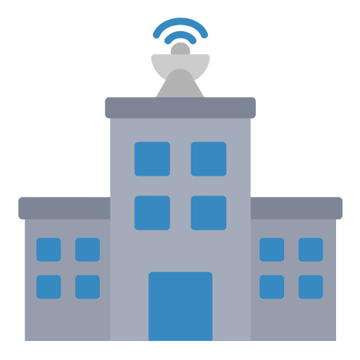 Studio communications television office icon