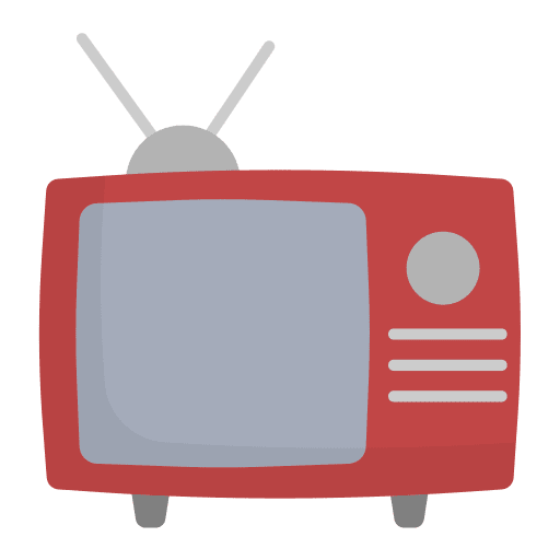 Vintage tv old tv television old icon