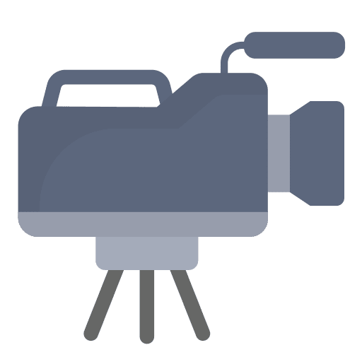 Camera video camera electronics photographic film icon Camera video camera electronics photographic film icon