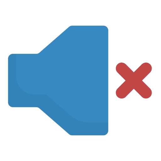 Mute sound volume interface icon Mute sound volume interface icon