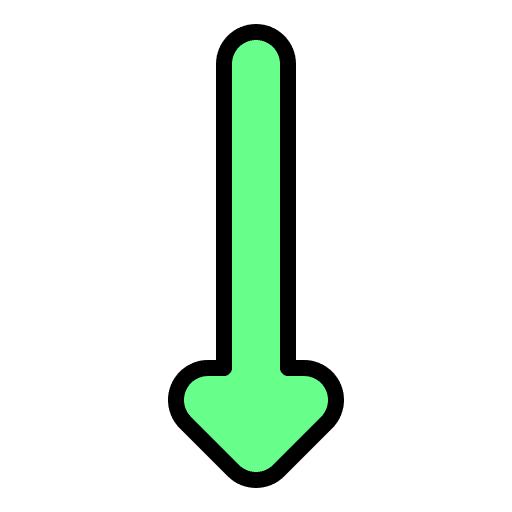 Arrow down down down arrow arrows icon
