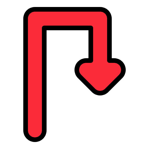 Back arrow arrows return reverse arrow icon