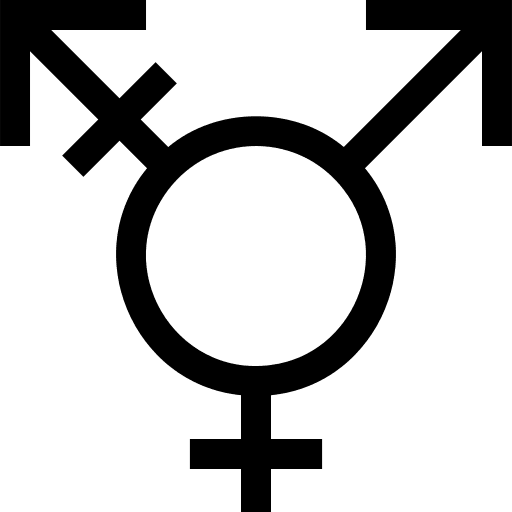 Transgender sign transgender symbol icon Transgender sign transgender symbol icon
