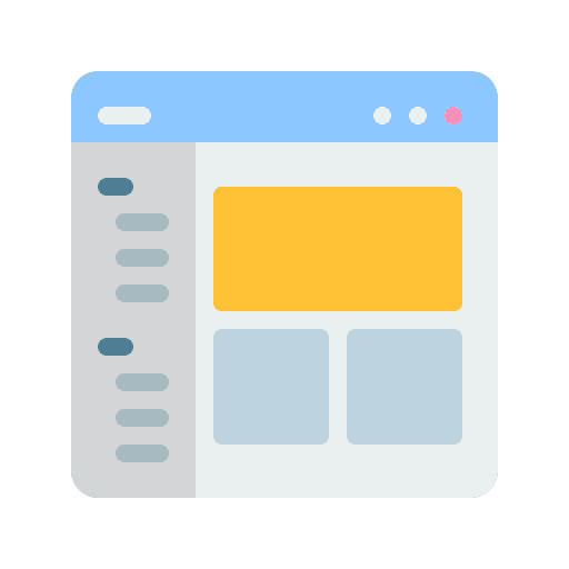 Directory directory ui web page icon