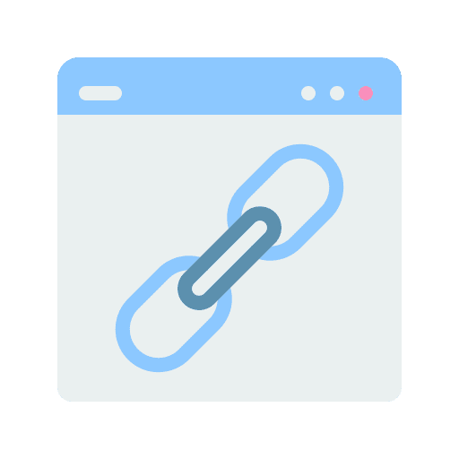 Link seo and web web page hyperlink icon Link seo and web web page hyperlink icon