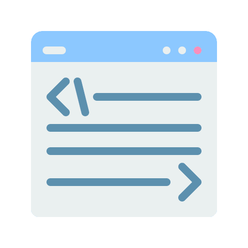 Programming seo and web code web page icon Programming seo and web code web page icon