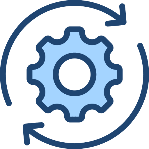 Cycle change recycle management icon