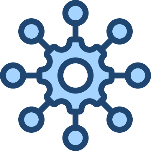 Network industry global link network icon Network industry global link network icon