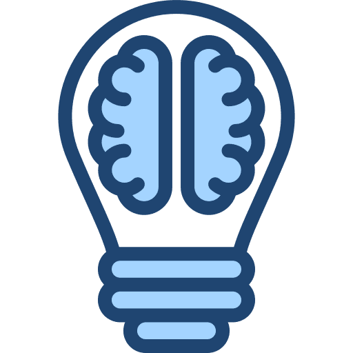 Creativity brain idea innovation icon Creativity brain idea innovation icon