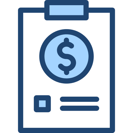 Invoice business and finance invoice dollar icon Invoice business and finance invoice dollar icon