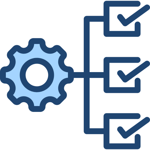 Project management project management tick report icon Project management project management tick report icon