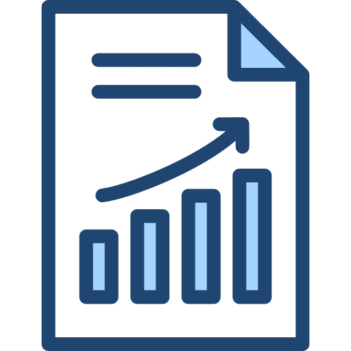 Report statistics graph chart icon Report statistics graph chart icon