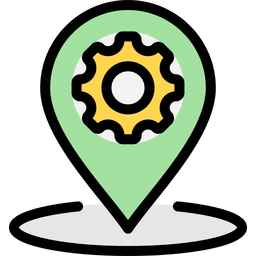Place seo maps and location pin icon Place seo maps and location pin icon