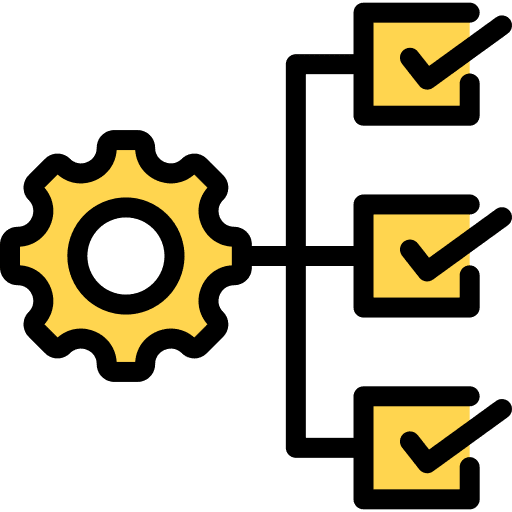 Project management business and finance checklist project management icon Project management business and finance checklist project management icon